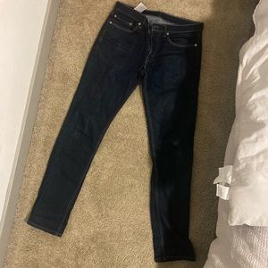 Levi’s 511 slim fit jeans in dark wash, 34 x 36